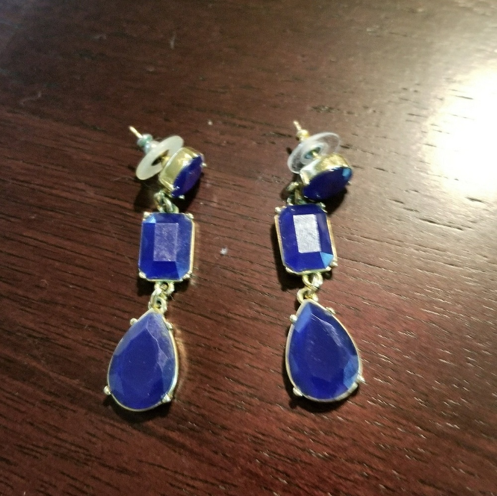 FRIDAY SALE Kate Spade Colbalt blue earrings